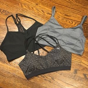Bundle of Three Sport Bras